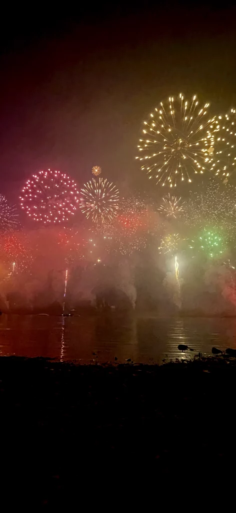Final feu d'artifice festival de Loire Orléans