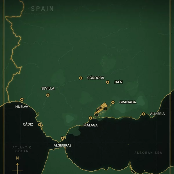 Roadbook 4x4 Andalusia