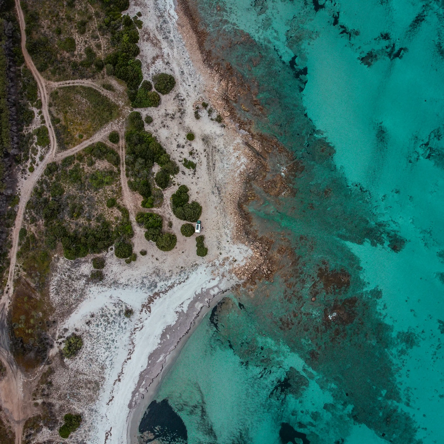 Sardegna 4x4 vista aerea