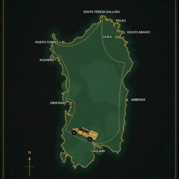 Roadbook Sardegna 4x4: l'Ultima Avventura di 1500 km in Sardegna