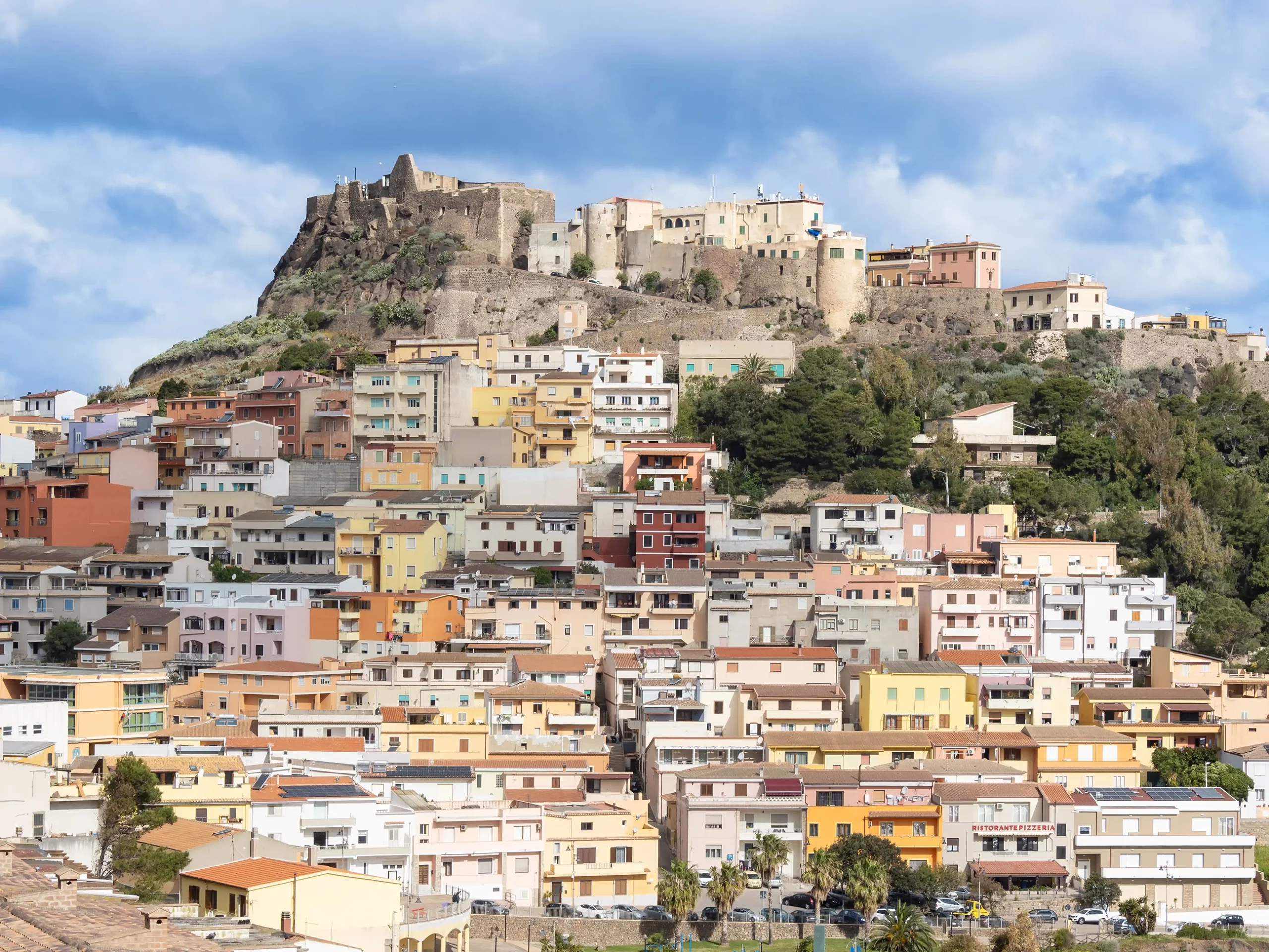Borgo di Castelsardo in Sardegna