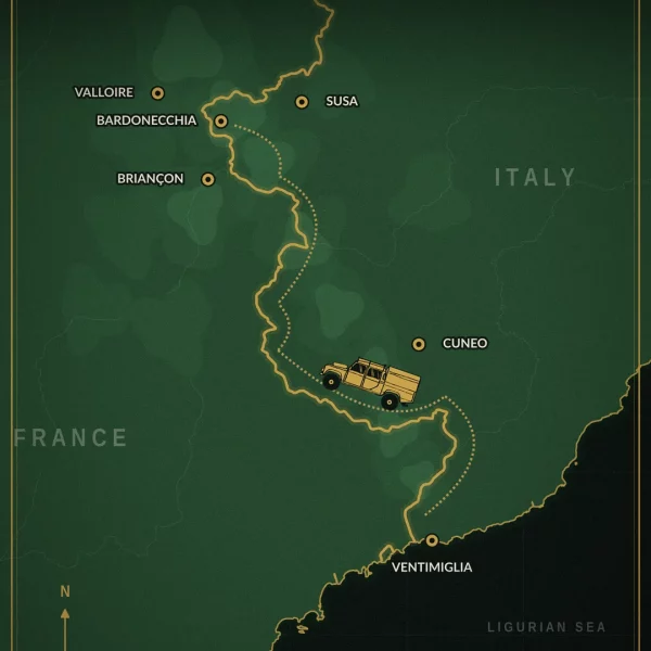 roadbook alpes 4x4