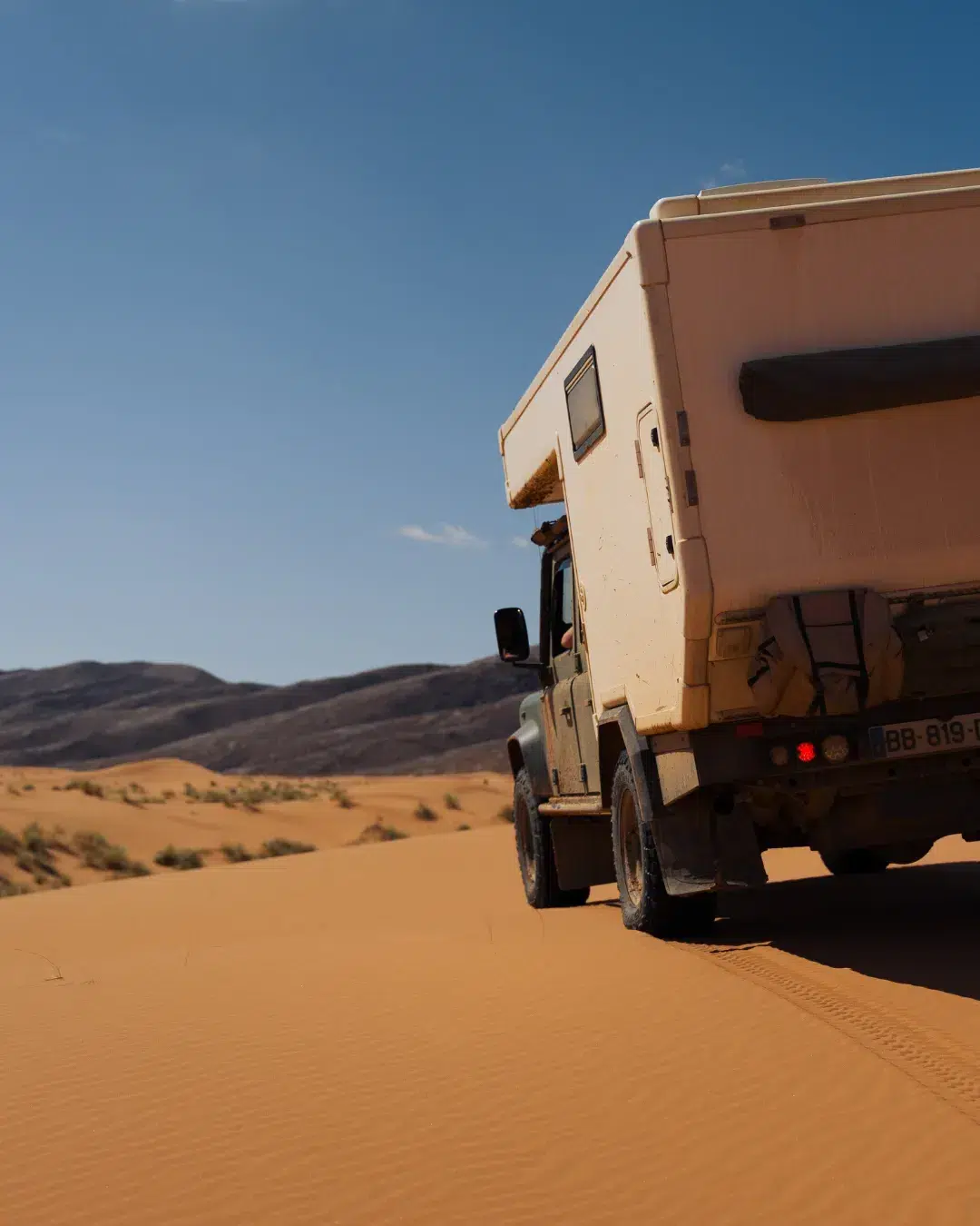 Golden dunes near Merzouga, a stage of the Morocco roadbook