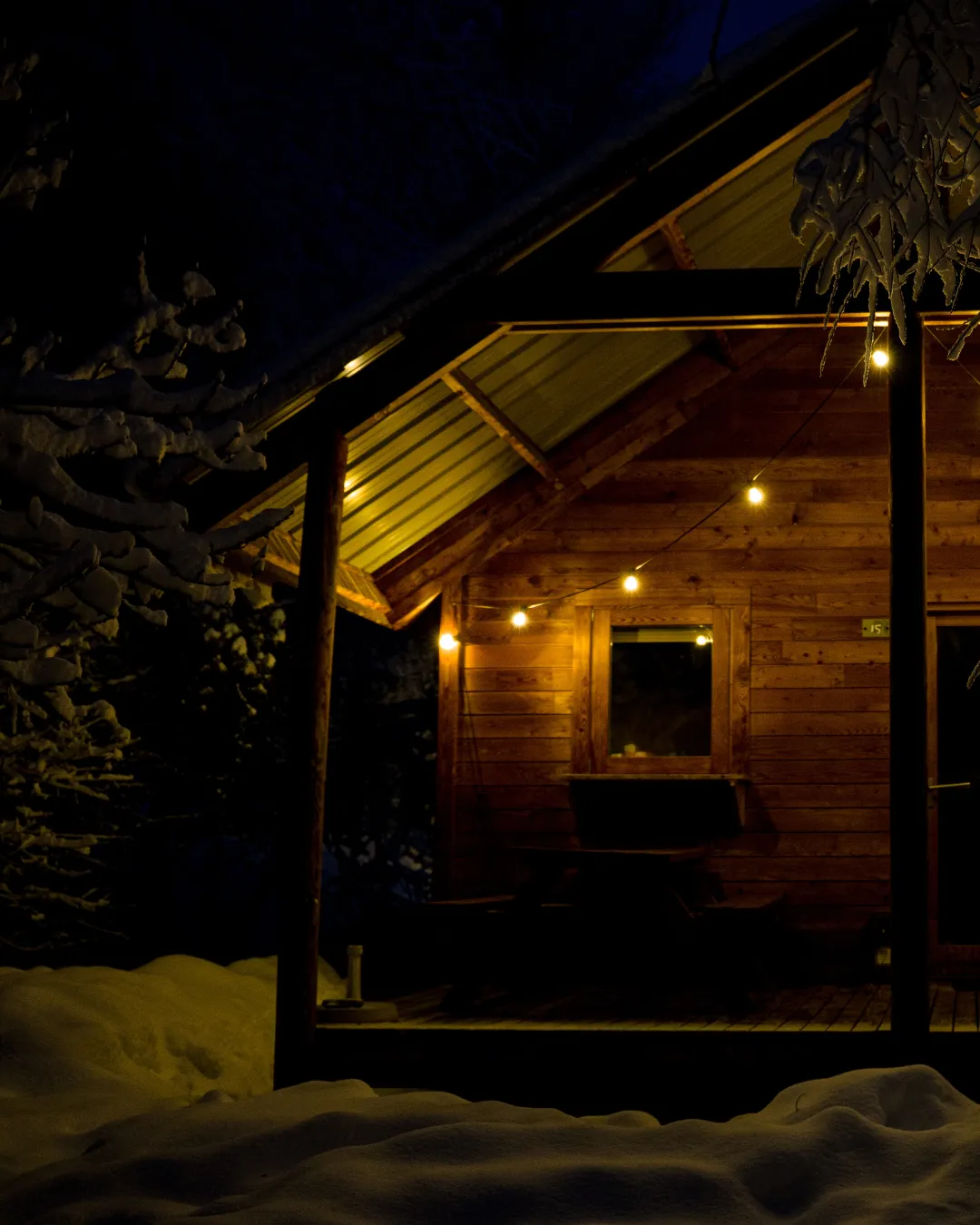 Bivouac at dawn