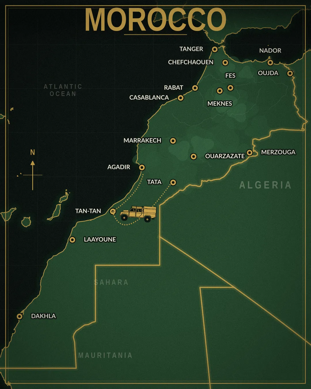Marokko Tata - Agadir