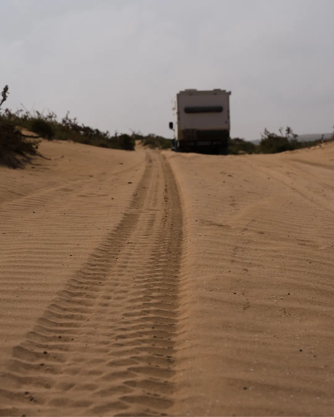 Sanddüne auf dem Marokko Roadtrip zwischen Tata und Agadir